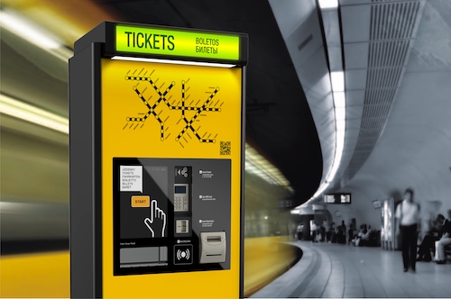 ticket vending machine budapest